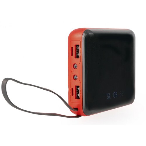 OXE Powerbank za torbico, zmogljivost 10000 mAh, rdeča Slike