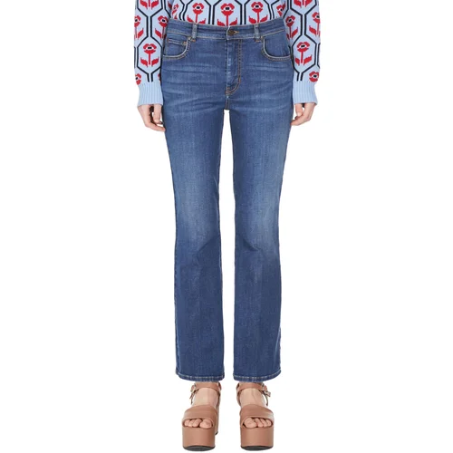 Max Mara Jeans straight RAPALLO Modra