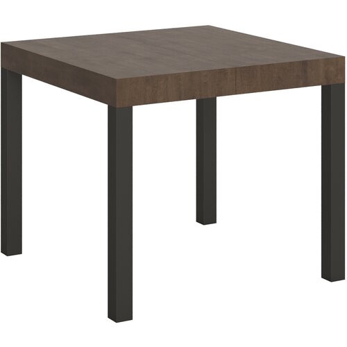 Itamoby   Everyday (90x90/246 cm) - oreh, barva nog: antracit - raztegljiva jedilna miza, (20842367) Cene