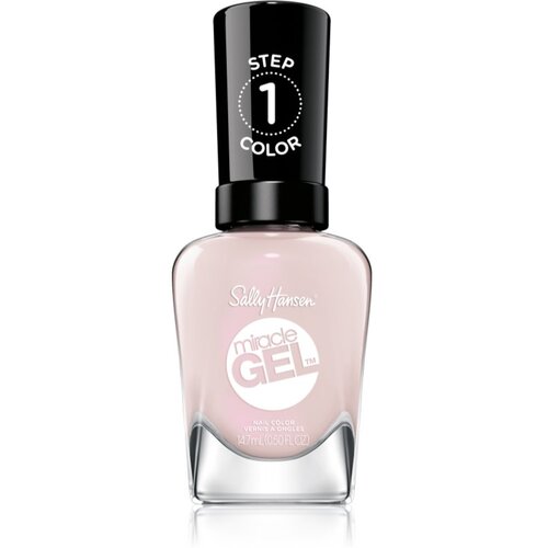 Sally Hansen Miracle Gel&amp;trade; gel lak za nohte brez uporabe UV/LED lučke odtenek First Glass 14,7 ml Slike