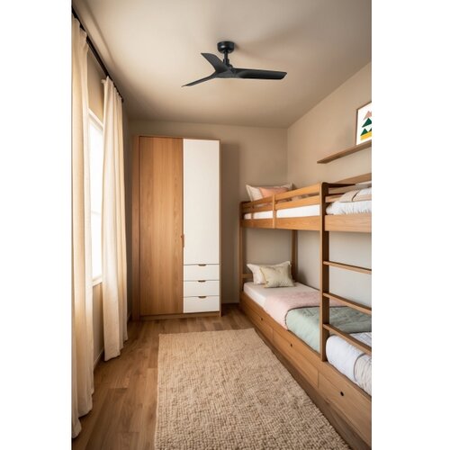 Faro 33825WT - Plafonski ventilator HEY S, crni, prečnik 90 cm WT + daljinski upravljač Slike