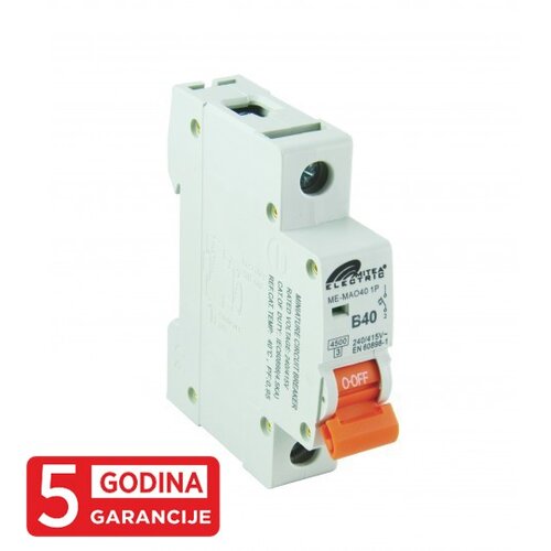 Mitea_Electric Automatski osigurač B40A 4.5kA 240/415V tipB 5Y ME-MAO40 Cene