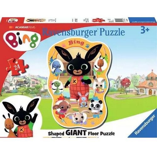Ravensburger puzzle - Podna puzla Veseli zeka - 24 dela Slike