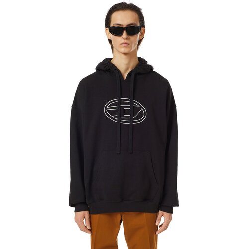 Diesel Sweatshirt - S-UMMER-BIGOVAL SWEAT-SHI black Cijene
