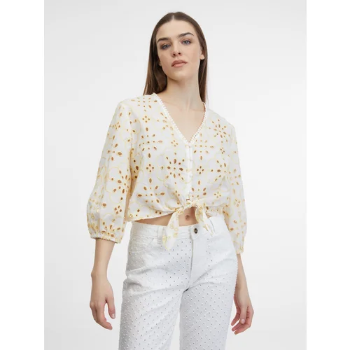 Orsay Yellow Women's Blouse - Ladies