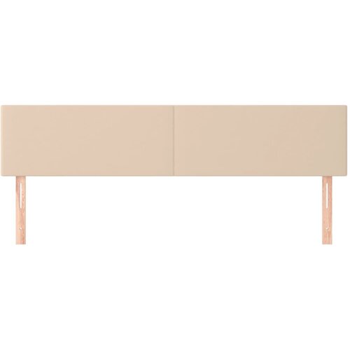  Uzglavlja cappuccina 200x5x78/88 cm od umjetne kože Slike