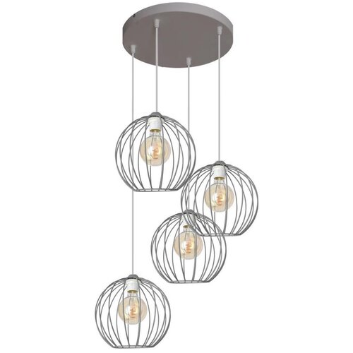  Luster na sajli MERCURE 4xE27/15W/230V siva Cene