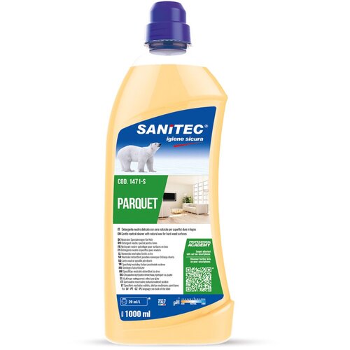 SANITEC ČISTILO ZA TLA 1 L PARQUET Slike