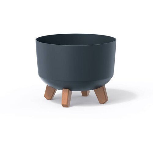 Prosperplast Saksija Gracia sa nogarima i rezervoarom - antracit S433 / 24 cm Cene