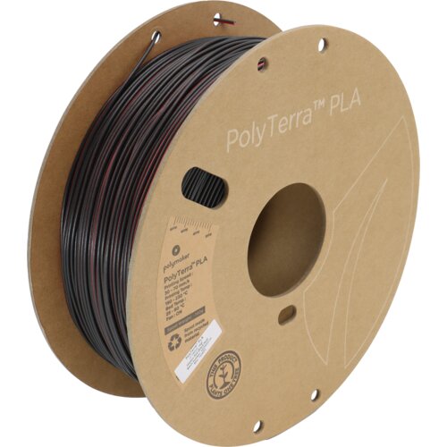 Polymaker polyterra pla dual shadow red black-red, 1,75 mm / 1000 g Slike