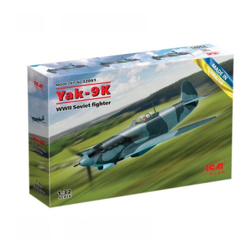 ICM model kit aircraft - Yak-9K wwii soviet fighter 1:32 ( 060954 ) Cene
