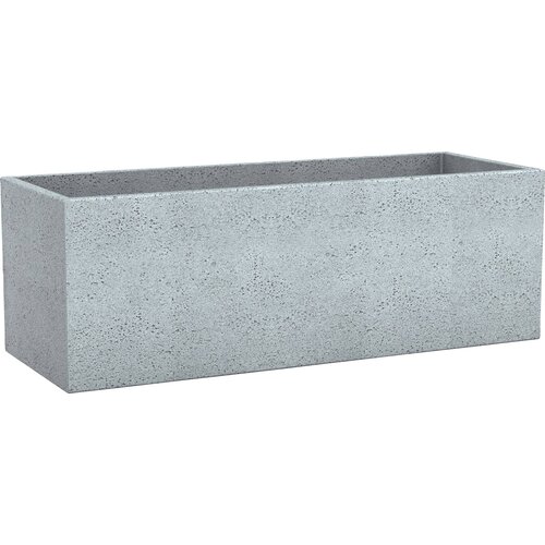 Scheurich Cvetlično korito C-Cube Long - Stony Grey - 80 Slike