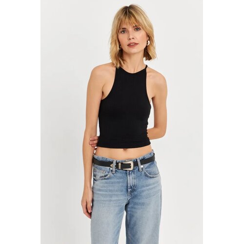 Cool & Sexy Ženska bluza Tf63, Crna Cene