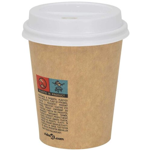vidaXL Papirnati poklopci za šalice za kavu Ø80 mm 8oz 1000 kom Cijene