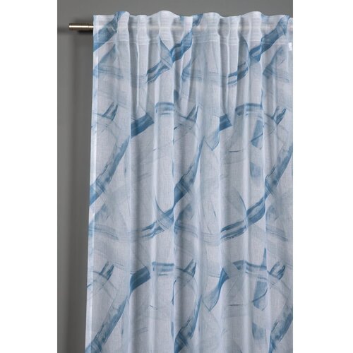Gardinia Plava zavjesa 245x140 cm Dolly-Voile - Slike