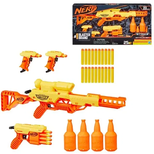 Nerf ALPHA STRIKE PUŠKA S DODATKI 33 DELNA, (21205769)