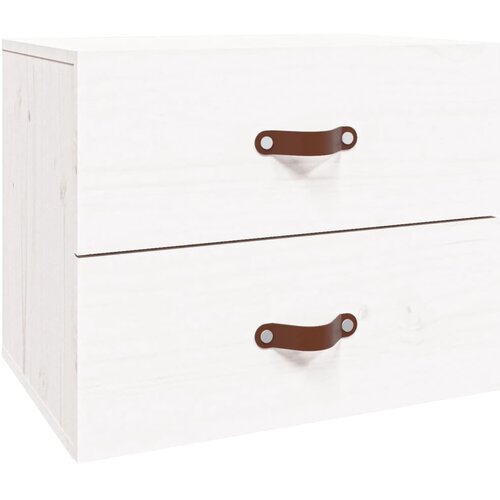 VidaXL Zidni noćni ormarići 2 kom bijeli 50 x 36 x 40 cm Slike