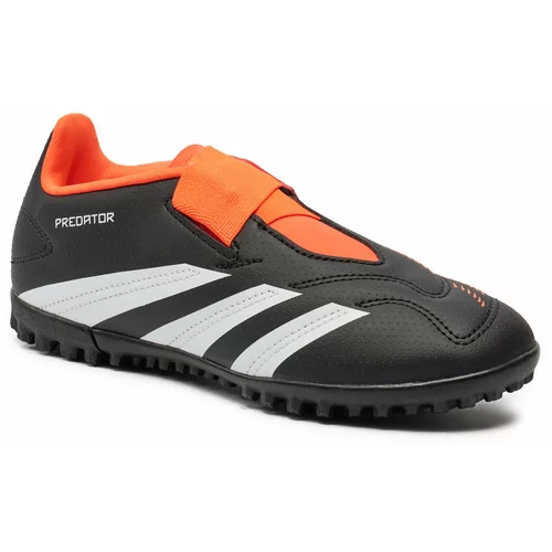 Adidas Čevlji Predator 24 Club Hook-and-Loop Turf Boots IG5430 Cblack/Ftwwht/Solred