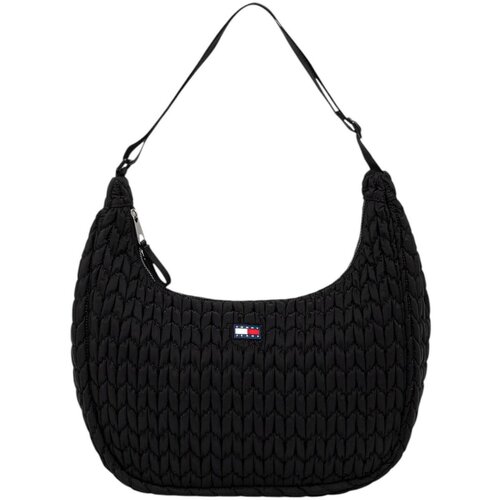 Tommy Hilfiger Torbe TJW URBAN LARGE QUILTED X-BODY AW0AW17929 Črna Slike