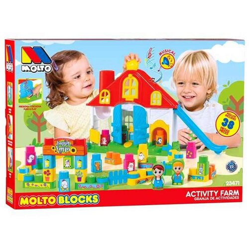  Playset Molt&amp;oacute; Zvuk Farma 38 Dijelovi Slike