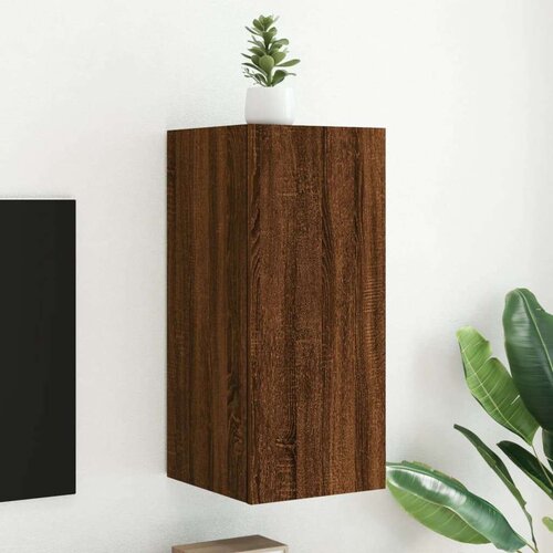  Zidni TV ormarić s LED svjetlima boja hrasta 30 5 x 35 x 70 cm Cene