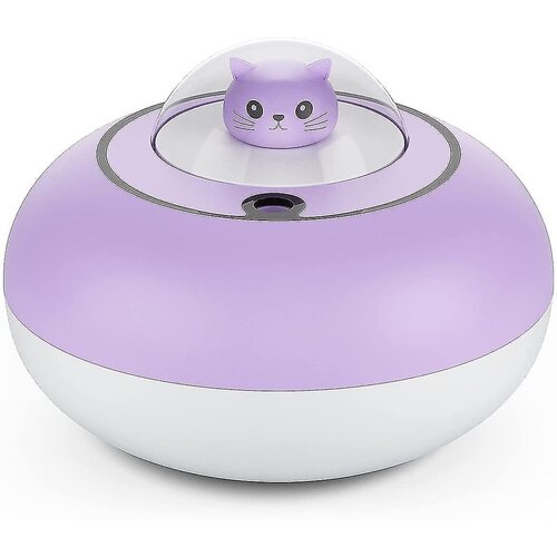 Venisymlis Mini Vlažilec Zraka, Ultrazvočni Vlažilnik Zraka Usb S 300 Ml Rezervoarjem Za Vodo In Led Lučko, (22060802) Cene