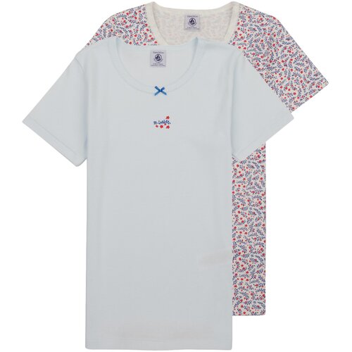 Petit Bateau Majice s kratkimi rokavi A07A700 X2 Večbarvna Slike