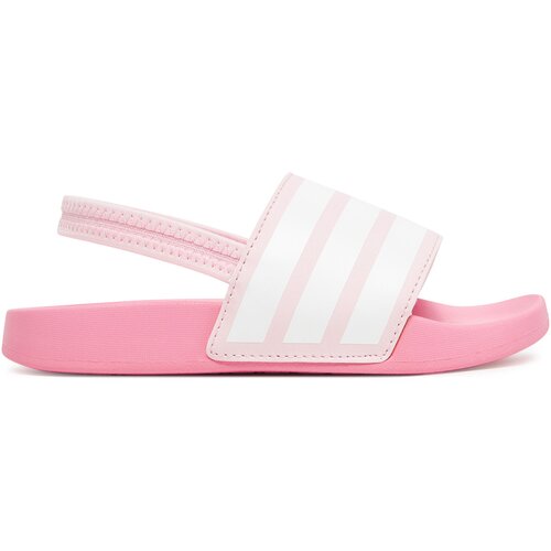 Adidas Papuče za devojčice Adilette Estrap C, Roze - bele Cene