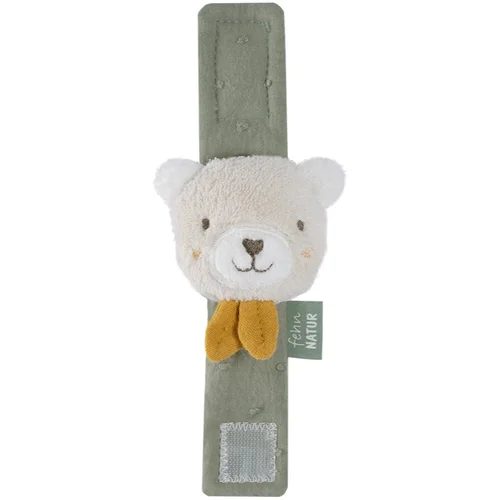 BABY FEHN fehnNATUR Wrist Rattle Bear zvečka za ruku 1 kom