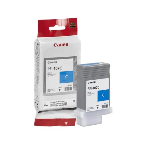Canon Tinta PFI-107 Cyan Slike