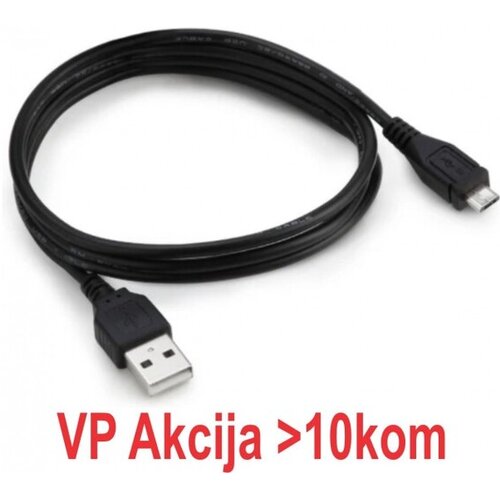 Gembird USB 2.0 A na Micro USB B data kabl CCP-mUSB2-AMBM-1M 1 m crni Slike