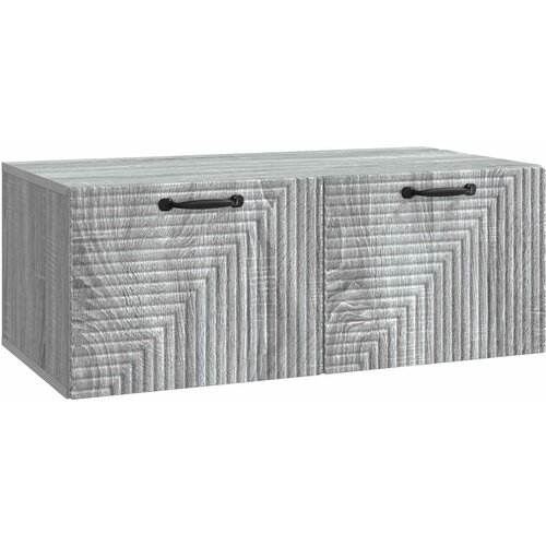  ormar za zid Siva sonoma 78,5 x 41 x 30 cm Konstruirano drvo Slike