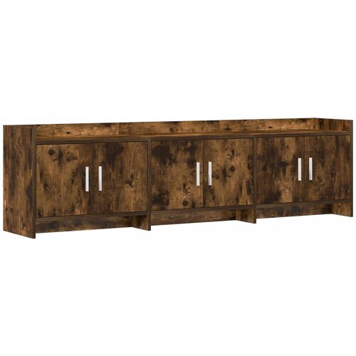 TV ormar 168 x 33 x 47 cm Dimljeni hrast Konstruirano drvo Cene