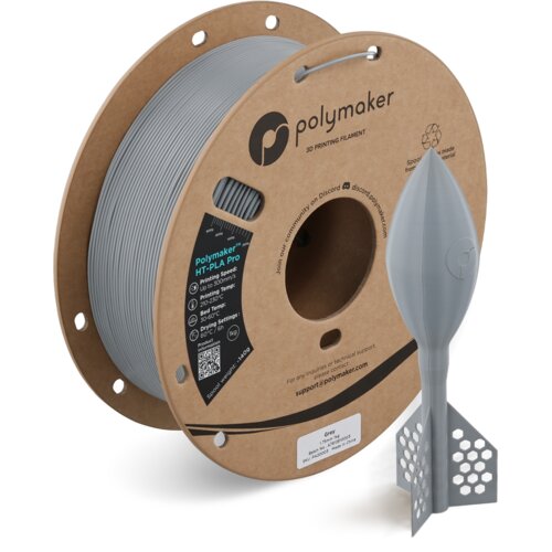 Polymaker HT-PLA Pro Grey - 1,75 mm / 1000 g Slike