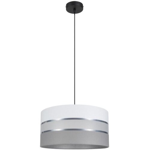  Luster na sajli CORAL 1xE27/60W/230V preč. 40 cm bela/siva Cene