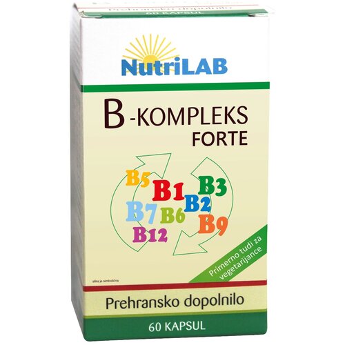  Nutrilab B-kompleks Forte, kapsule Slike