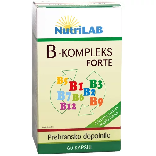  Nutrilab B-kompleks Forte, kapsule