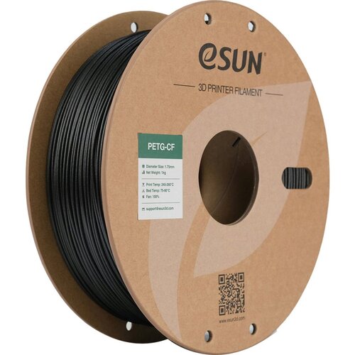 ESUN PETG-CF Black - 1,75 mm / 1000 g Slike