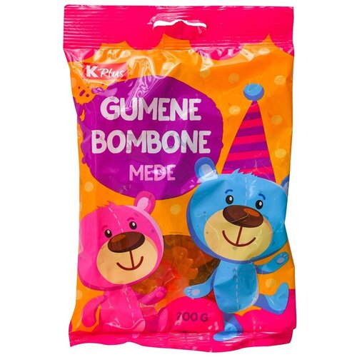 K Plus gumene bombone mede 200g Cene