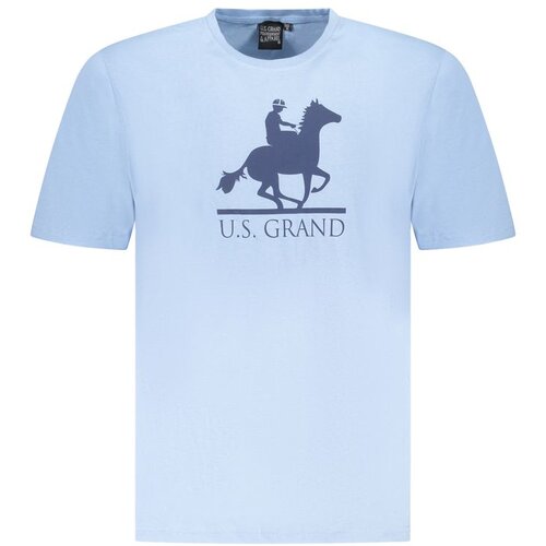 U.S. Grand Polo Club Mu&amp;scaron;ka Plava Majica Kratkih Rukava US Grand Polo Slike