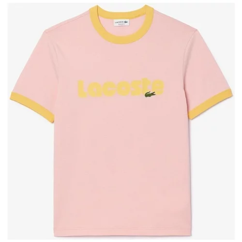 Lacoste Majice & Polo majice TH7531 Rožnata