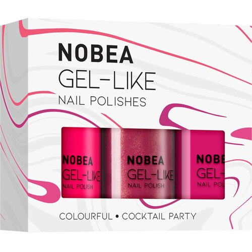 NOBEA Colourful Cocktail Party Set set lakov za nohte Cocktail Party Slike