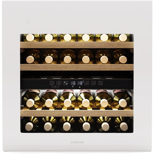 Klarstein Rhone 36 Duo hladnjak za vino | 36 boca | LED kontrola | push-to-open | tihi rad Cijene