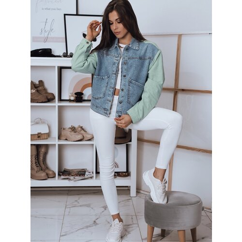 DStreet Women's denim jacket DEFINE blue TY1800 Cene