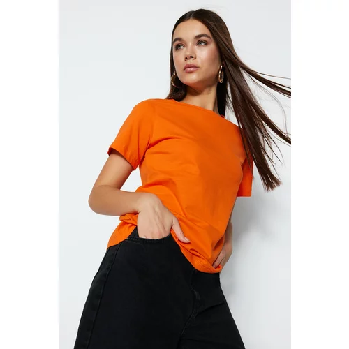 Trendyol T-Shirt - Orange - Regular