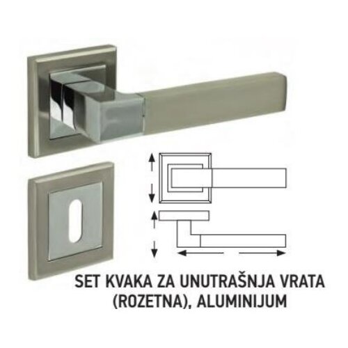 FF_Group FF Kvaka sa rozetnom 52x43x121 Cene
