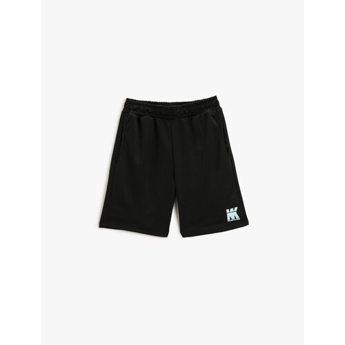 Koton Shorts - Black - Normal Waist Slike