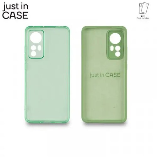 Just In Case 2u1 Extra case MIX paket ZELENI za Xiaomi 12 Cene