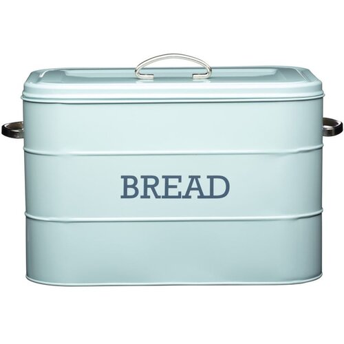 Kitchen Craft Nostalgija modra pločevinasta &amp;scaron;katla za kruh Slike