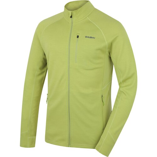 Husky Men's Merino Wool Sweatshirt Alou M bright green Cene